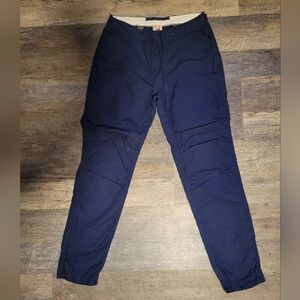 Relwen, Bright Navy, Military Roll Up Pant, 32
